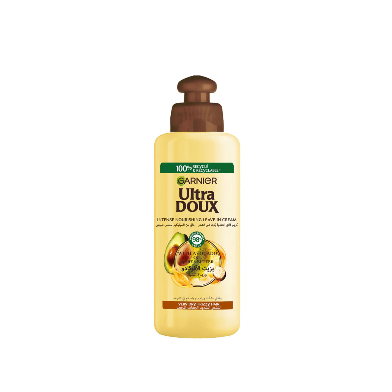 Garnier Ultra Doux Avocado Oil Shea Butter Leave-In Cream 200ml