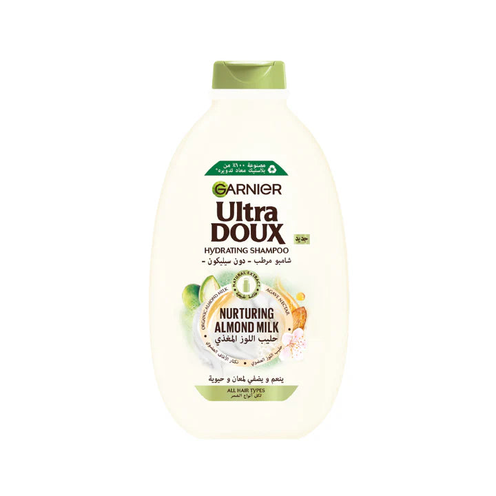 Garnier Ultra Doux Nurturing Almond Milk Shampoo 600ML