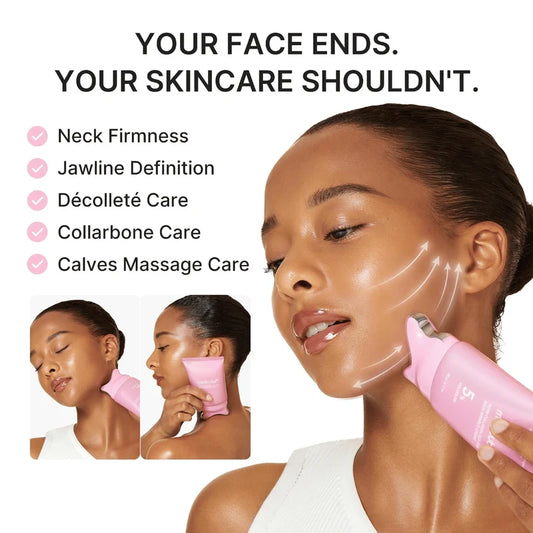 The Medicube PDRN Collagen Gua Sha Neck Wrinkle Cream