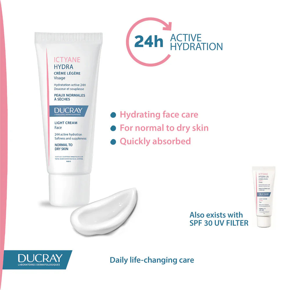 DUCRAY Ictyane Hydra Light Cream 40ML