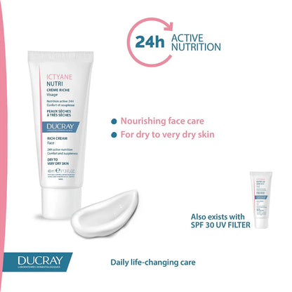 DUCRAY Ictyane Nutri Rich Cream 40ML