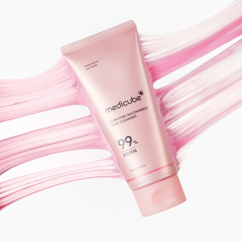 Medicube PDRN Pink Niacinamide Whip Cleanser 120g