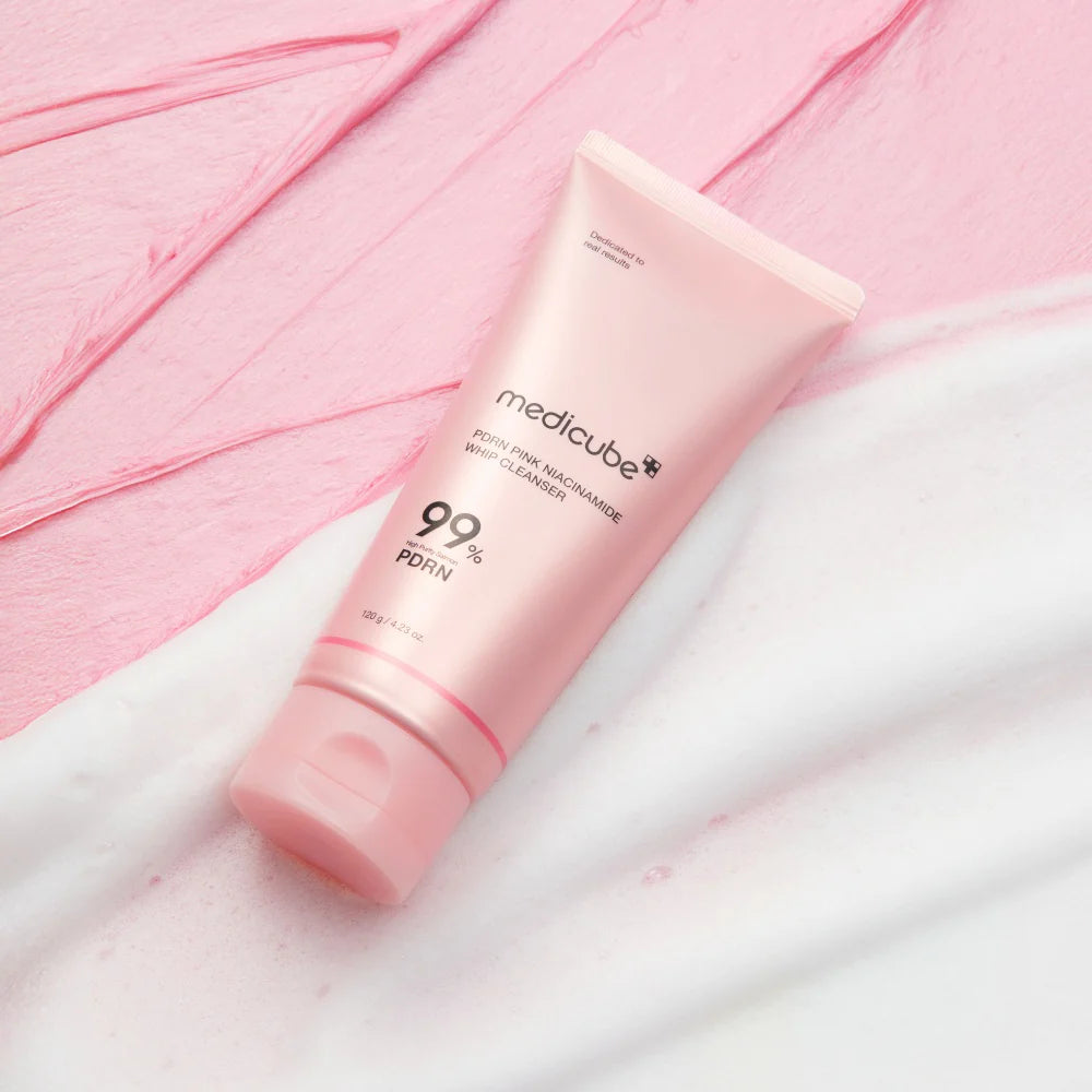 Medicube PDRN Pink Niacinamide Whip Cleanser 120g