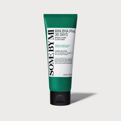 SOME BY MI AHA BHA PHA 30 Days Miracle Acne Clear Foam