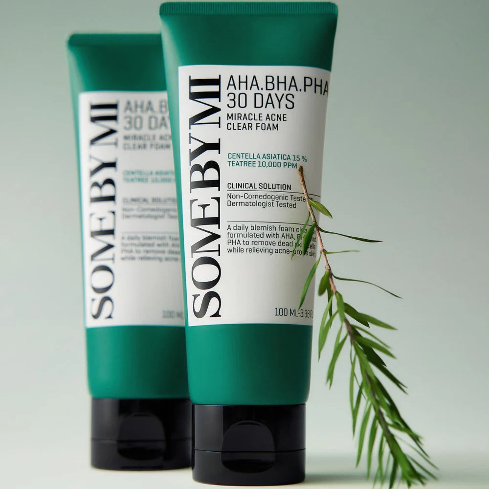 SOME BY MI AHA BHA PHA 30 Days Miracle Acne Clear Foam