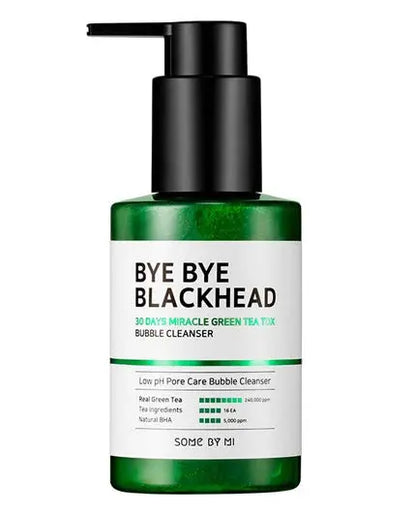 SOME BY MI Bye Bye Blackhead 30 Days Miracle Green Tea Tox Bubble Cleanser