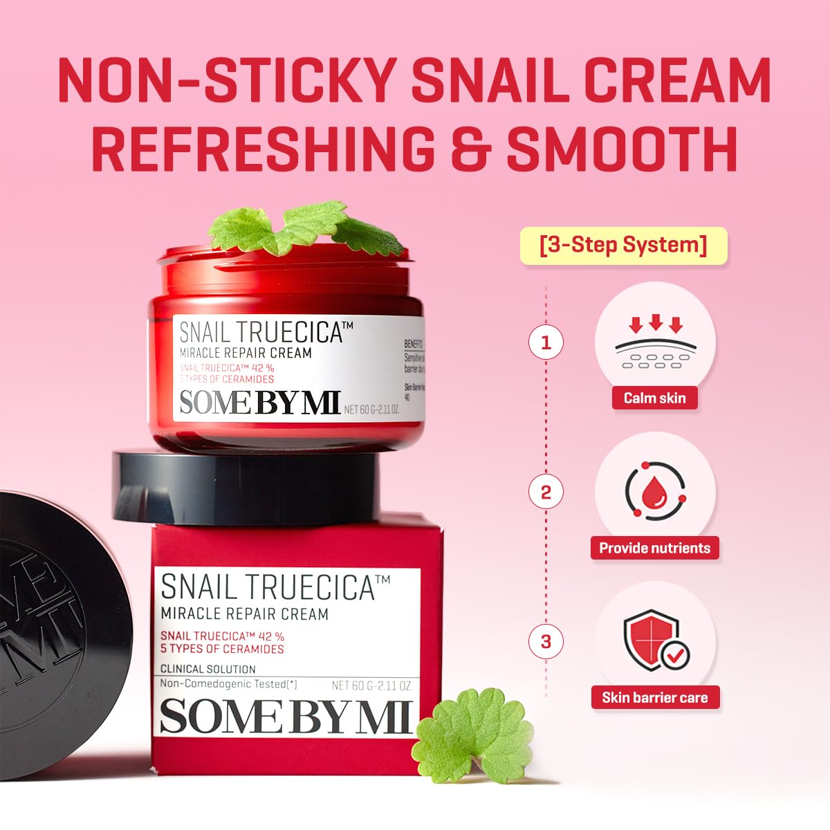 SOME BY MI Snail Truecica Miracle Repair Cream