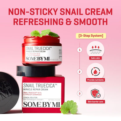 SOME BY MI Snail Truecica Miracle Repair Cream