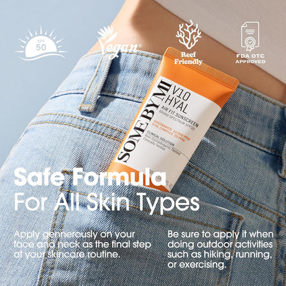 SOME BY MI V10 Hyal Air Fit Sunscreen SPF50+ PA++++