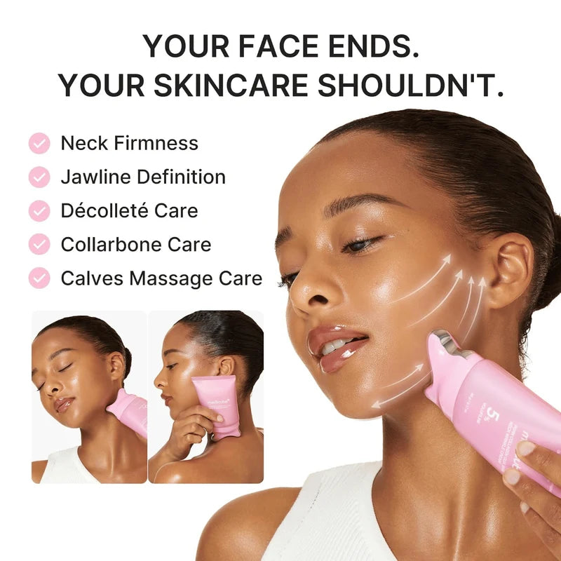 The Medicube PDRN Collagen Gua Sha Neck Wrinkle Cream