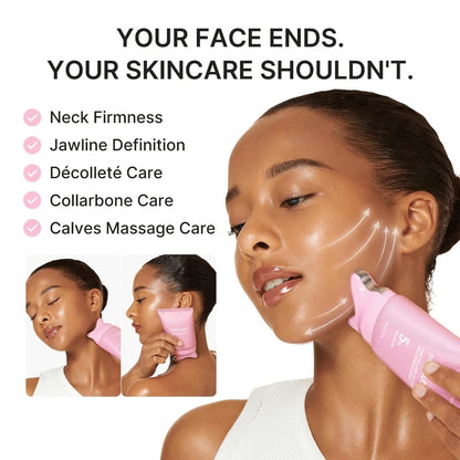 The Medicube PDRN Collagen Gua Sha Neck Wrinkle Cream