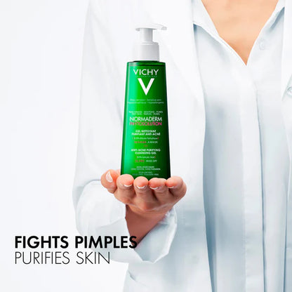 VICHY Normaderm Phytosolution Face Cleanser Gel For Oily/Acne Skin With Salicylic Acid